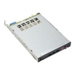 ซุปเปอร์ไมโคร MCP-220-00114-0N 2x USB 3.0 and 1x COM Port Tray in Slim DVD Bay Black RoHs